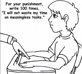 Discipline meaningless punishment