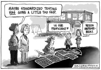 standardized testing hopscotch